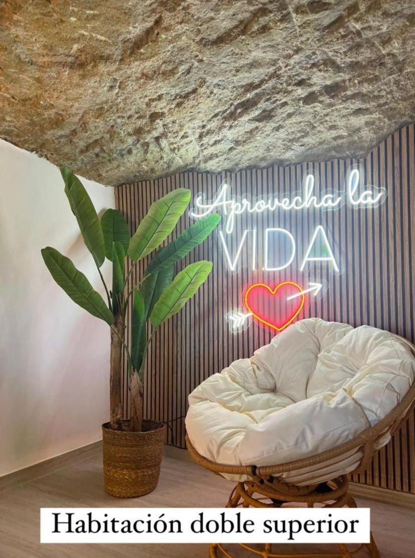 Cueva Luxe Las Calcetas Setenil De Las Bodegas المظهر الخارجي الصورة